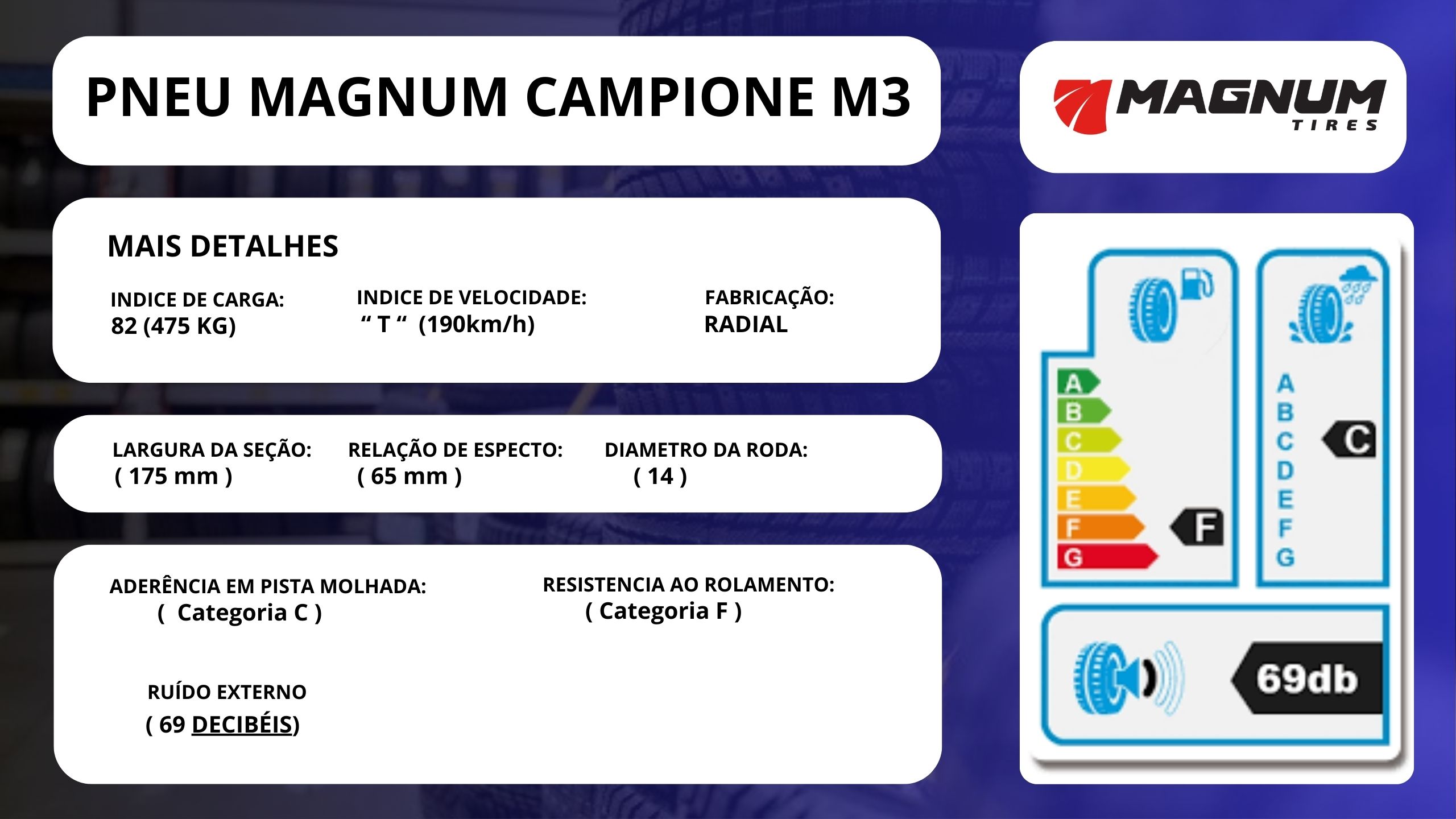 Pneu Magnum Campione M R